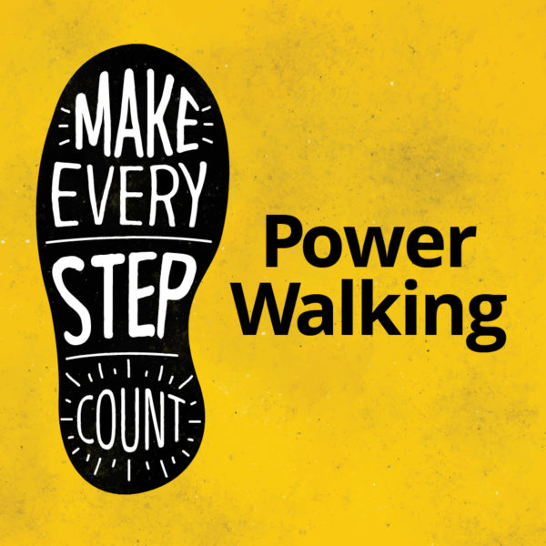 FITNESS/POWER WALKING: Wednesdays, May 7 - June 25