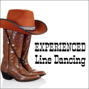 EXPERIENCED BEGINNER LINE DANCING: Wednesdays, Sept.10 - Dec. 10