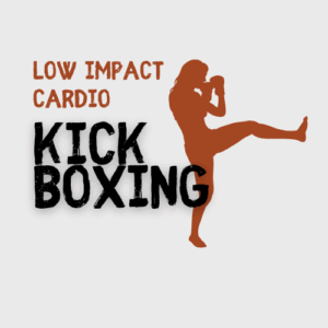 LOW IMPACT CARDIO KICKBOXING: Mondays, June 9- June 30